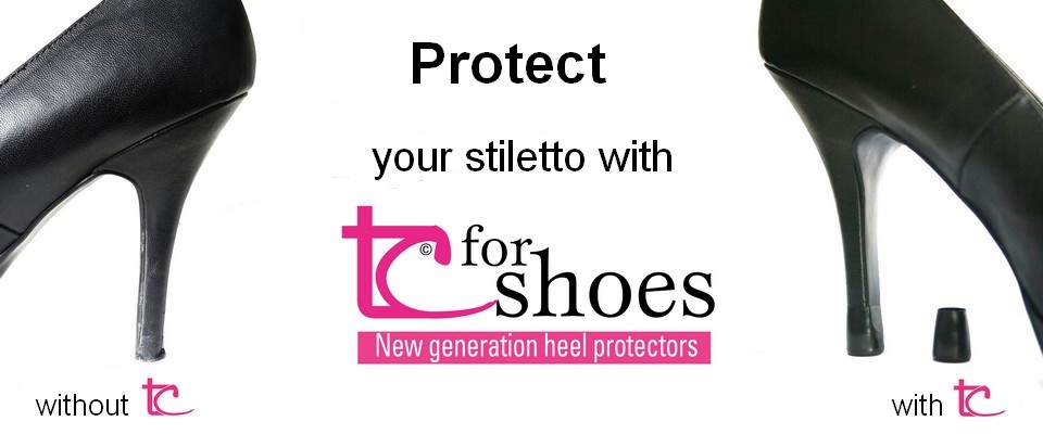 take care stiletto of heels

